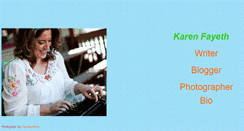 Desktop Screenshot of karenfayeth.com