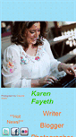 Mobile Screenshot of karenfayeth.com
